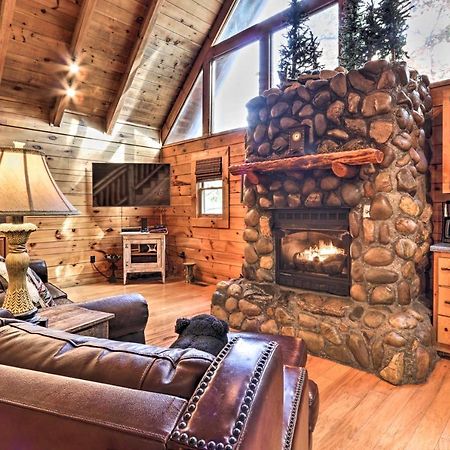Smoky Mountain Log Cabin 7 Mi To Gatlinburg! 세비어빌 외부 사진