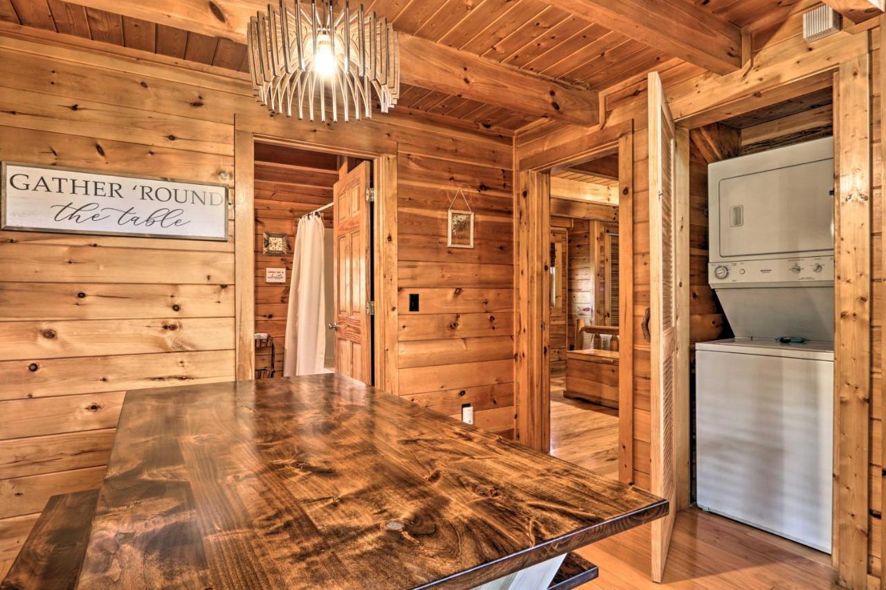 Smoky Mountain Log Cabin 7 Mi To Gatlinburg! 세비어빌 외부 사진