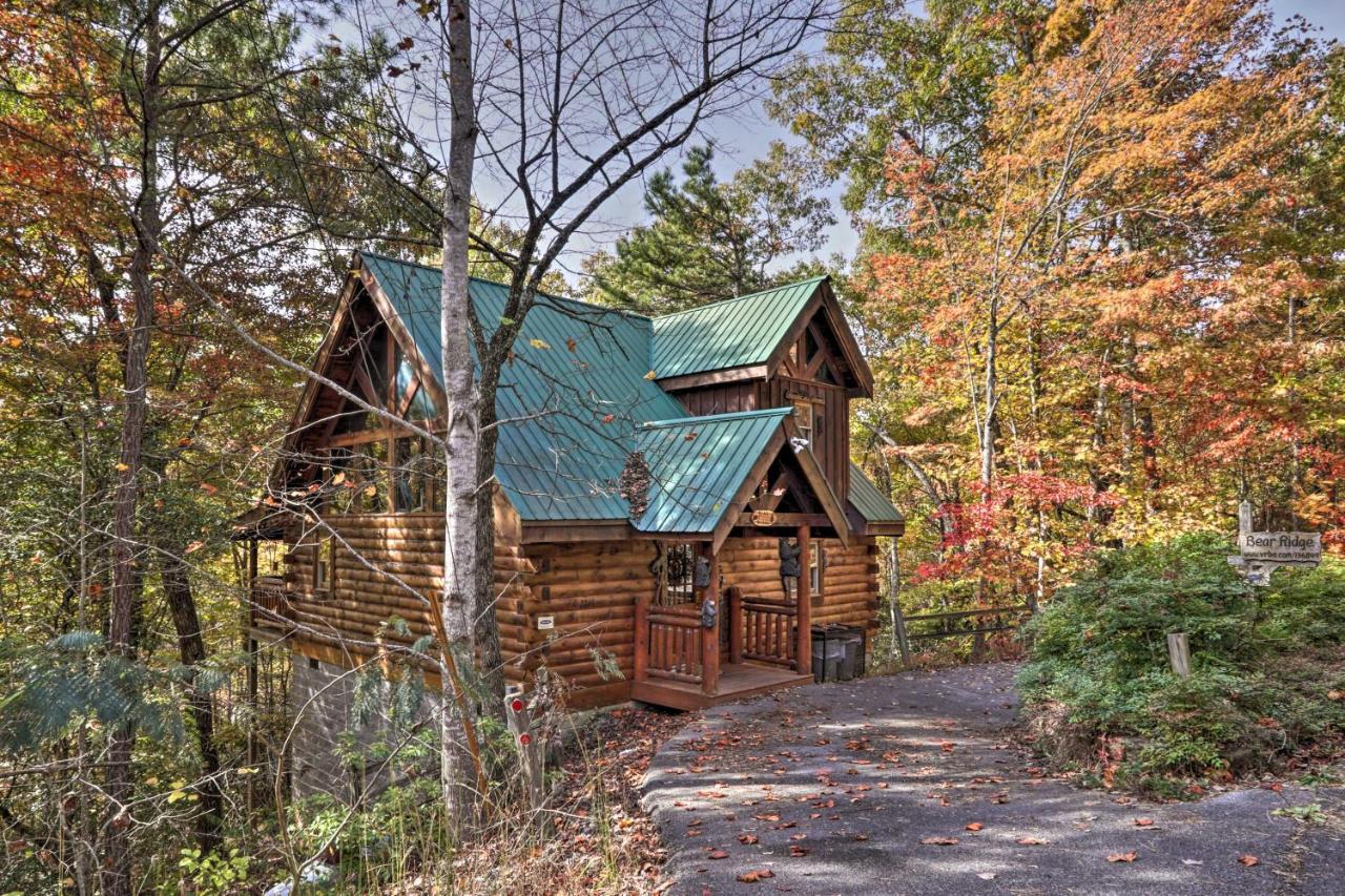 Smoky Mountain Log Cabin 7 Mi To Gatlinburg! 세비어빌 외부 사진