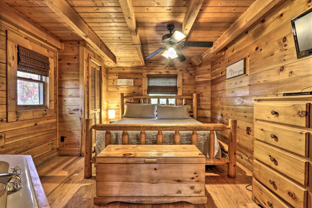Smoky Mountain Log Cabin 7 Mi To Gatlinburg! 세비어빌 외부 사진