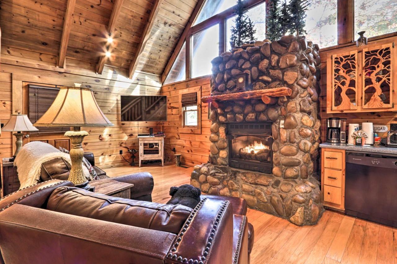 Smoky Mountain Log Cabin 7 Mi To Gatlinburg! 세비어빌 외부 사진