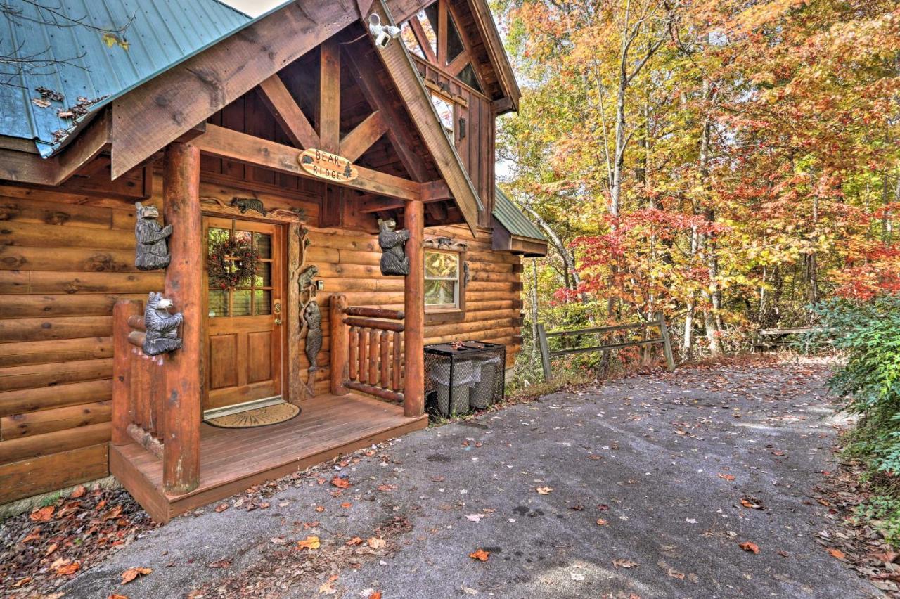 Smoky Mountain Log Cabin 7 Mi To Gatlinburg! 세비어빌 외부 사진